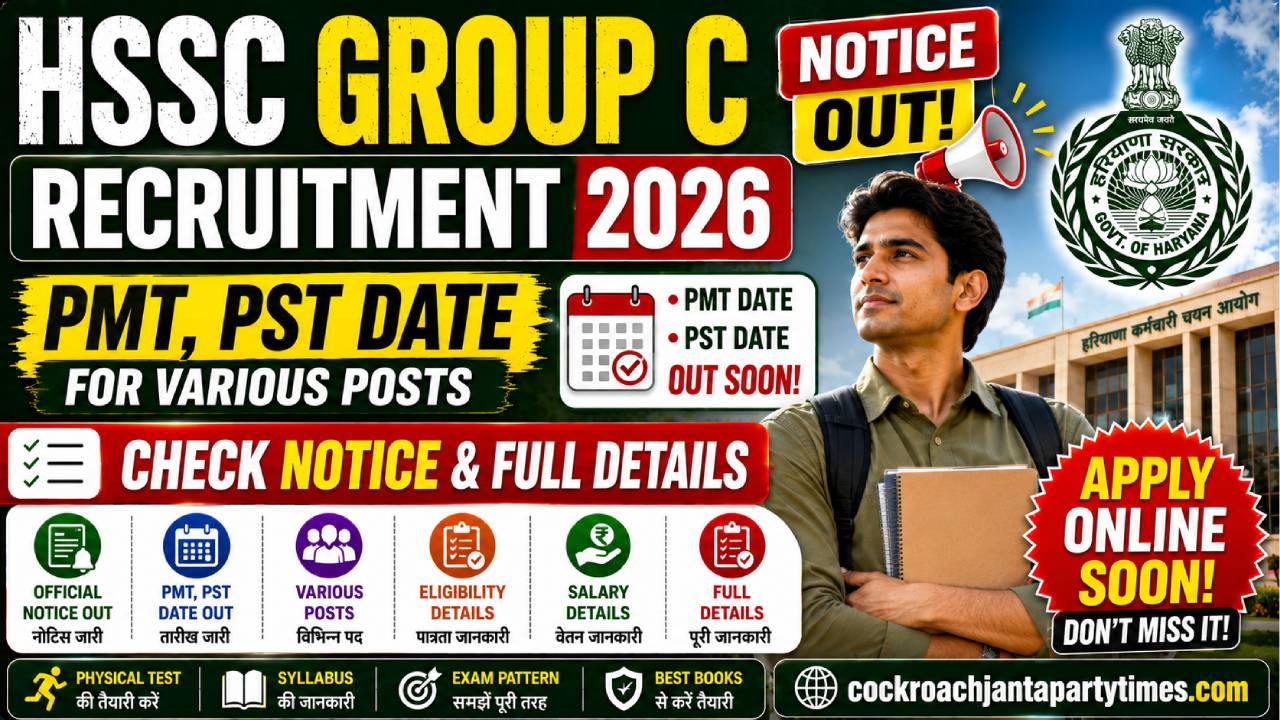 HSSC Group C Recruitment 2026