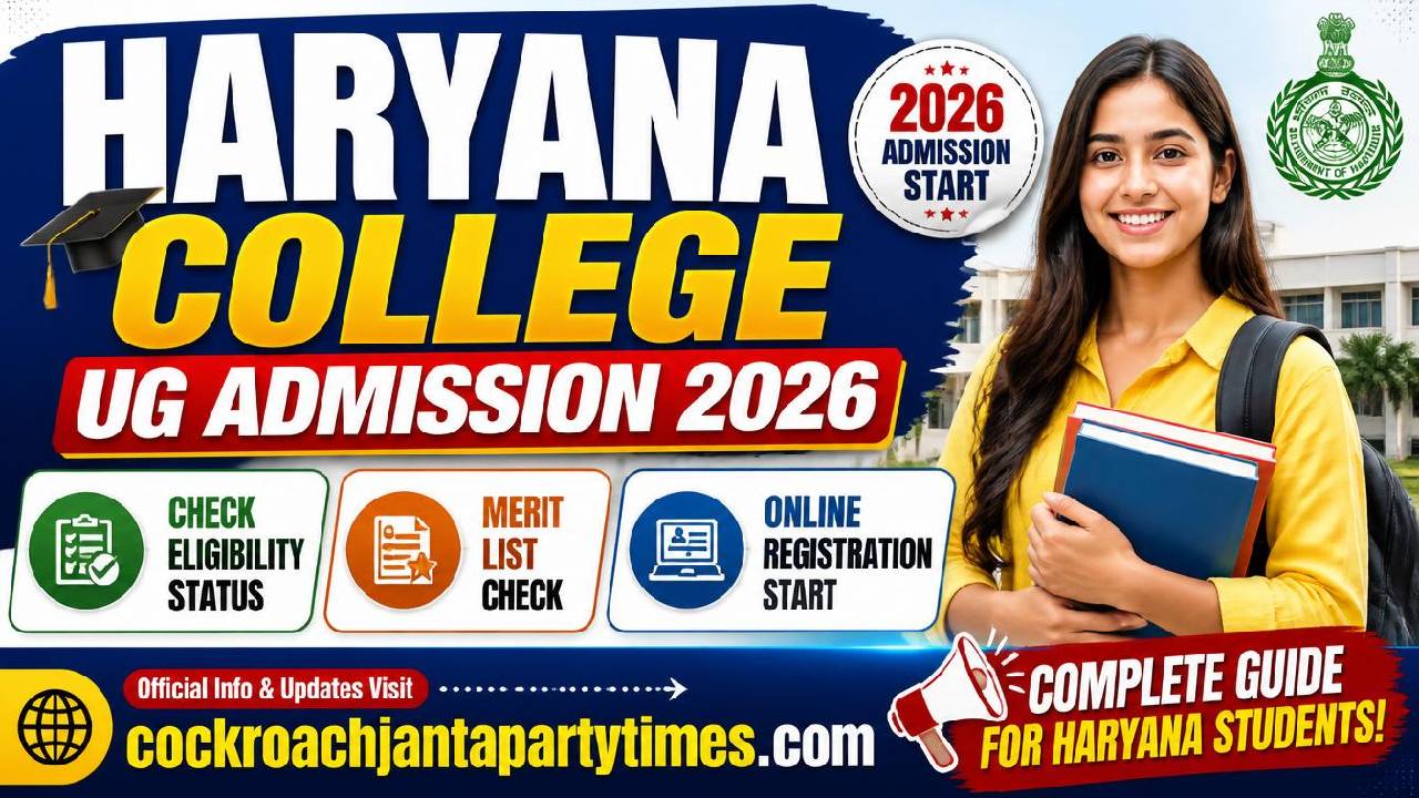 Haryana College UG Admission 2026